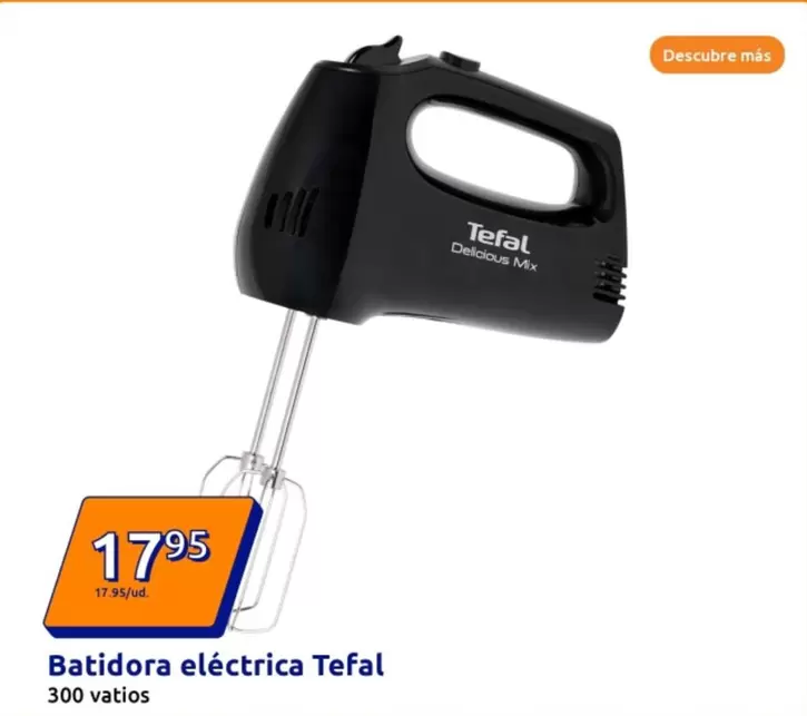 Oferta de Tefal - Batidore Eléctrica por 17,95€ en Action