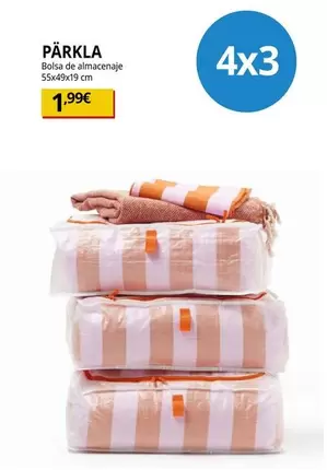 Oferta de Pärkla Bolsa De Almacenaje  por 1,99€ en IKEA