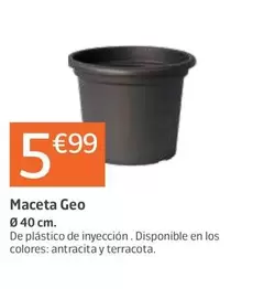 Oferta de Maceta Geo por 5,99€ en Jardiland