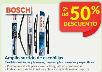 Oferta de Bosch - Amplio Surtido De Escobillas en Aurgi