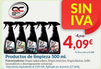 Oferta de Productos De Limpieza por 4,09€ en Aurgi