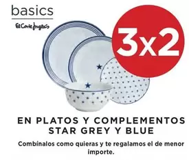 Oferta de Star - En Platos Y Complementos Y Blue en Hipercor