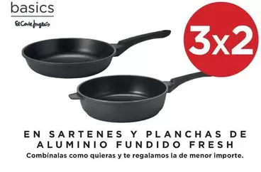 Oferta de Fresh - En Sartenes Y Planchas De Aluminio Fundido Fresh en Hipercor