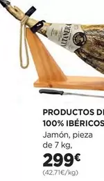 Oferta de Altanera - Productos De 100% Ibéricos por 299€ en Hipercor