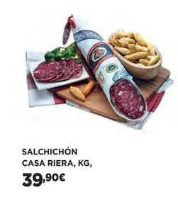 Oferta de Salchichon por 39,9€ en Hipercor