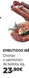 Oferta de Bellota - Embutidos Iberica por 23,9€ en Hipercor