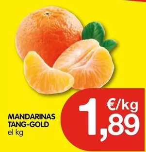 Oferta de Mandarinas Tang-gold por 1,89€ en CashDiplo