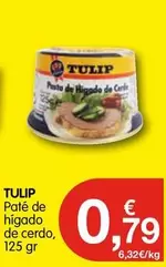 Oferta de Tulip - Tulip Patê De Hígado De Cerdo por 0,79€ en CashDiplo