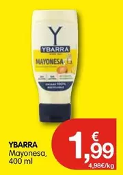 Oferta de Ybarra - Mayonesa por 1,99€ en CashDiplo