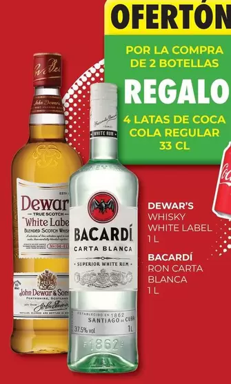 Oferta de Dewar's - White Label en CashDiplo