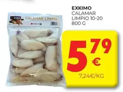 Oferta de Exkimo - Calamar Limpio por 5,79€ en CashDiplo