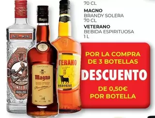 Oferta de Magno - Brandy Solera Veterano en CashDiplo