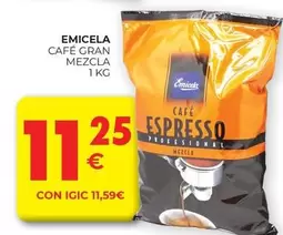 Oferta de Emicela - Café Gran Mezcla por 11,59€ en CashDiplo