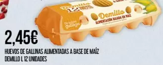 Oferta de Origen - Huevos De Gallinas Alimentadas A Base De Maiz por 2,45€ en Claudio