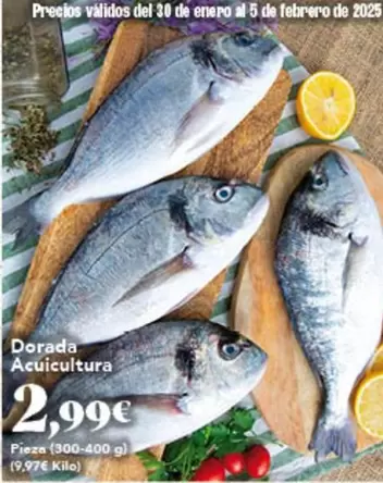 Oferta de Dorada - Dorada Acucultura por 2,99€ en Gadis