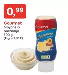 Oferta de Gourmet - Mayonesa Bocabajo por 0,99€ en Suma Supermercados