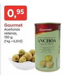 Oferta de Gourmet - Aceitunas Rellenas por 0,95€ en Suma Supermercados