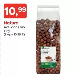 Oferta de Natura - Avellanas Bio por 10,99€ en Suma Supermercados