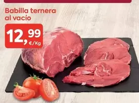 Oferta de Babilla Ternera Al Vacio por 12,99€ en Suma Supermercados