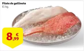 Oferta de Filete De Gallineta por 8,99€ en Alcampo