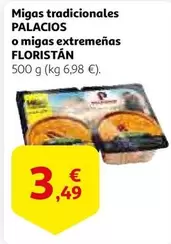 Oferta de Palacios - Migas Tradicionales por 3,49€ en Alcampo