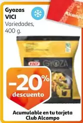 Oferta de VICI - Gyozas en Alcampo