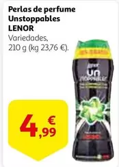 Oferta de Lenor - Perlas De Perfume Unstoppables por 4,99€ en Alcampo