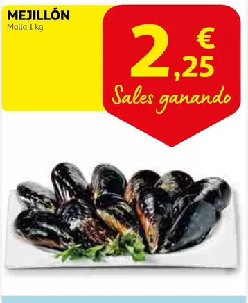 Oferta de Mejillon por 2,25€ en Alcampo