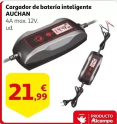 Oferta de Auchan - Cargador De Batería Inteligente por 21,99€ en Alcampo