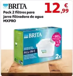 Oferta de Brita - Pack 2 Filtros Para Jarra Filtradora De Agua por 12,99€ en Alcampo