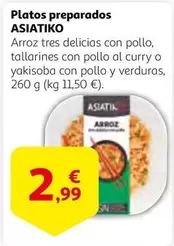 Oferta de Asiatiko - Platos Preparados por 2,99€ en Alcampo