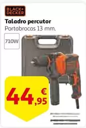 Oferta de Black & Decker - Taladro Percutor por 44,95€ en Alcampo