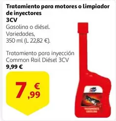 Oferta de 3Cv - Tratamiento Para Motores O Limpiador De Inyectores por 7,99€ en Alcampo