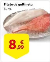 Oferta de Filete De Gallineta por 8,99€ en Alcampo