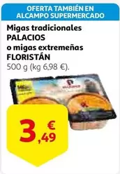 Oferta de Palacios - Migas Tradicionales por 3,49€ en Alcampo