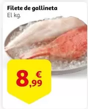 Oferta de Filete De Gallineta por 8,99€ en Alcampo