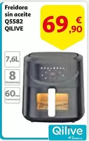 Oferta de Qilive - Freidora Sin Aceite Q5582 por 69,9€ en Alcampo