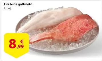 Oferta de Filete De Gallineta por 8,99€ en Alcampo