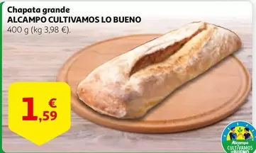 Oferta de Alcampo - Chapata Grande por 1,59€ en Alcampo