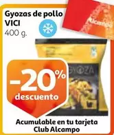 Oferta de VICI - Gyozas De Pollo en Alcampo