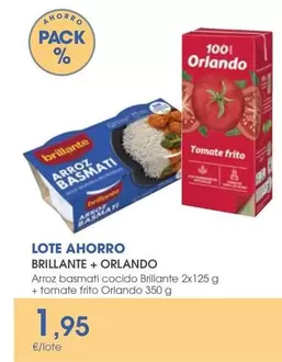 Oferta de Orlando - Brillante + por 1,95€ en Supermercados Plaza