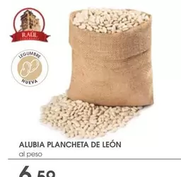 Oferta de Alubia Plancheta De Leon por 6,58€ en Supermercados Plaza