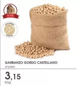 Oferta de Castellano - Garbanzo Gordo por 3,15€ en Supermercados Plaza