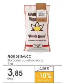 Oferta de Vega - Garbanzo Castellano Saco por 3,85€ en Supermercados Plaza