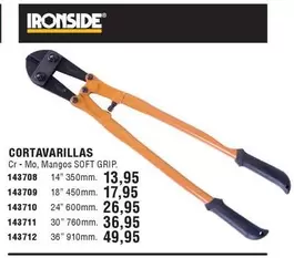 Oferta de Ironside - Cortavarillas por 13,95€ en Ferrcash