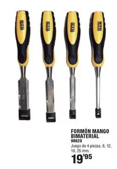 Oferta de Nivel - Formón Mango Bimatérial por 19,95€ en Ferrcash