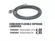 Oferta de Conexion Flexible Entrada Lavadora por 4€ en Ferrcash