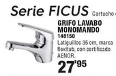 Oferta de Grifo Lavabo Monomando  por 27,95€ en Ferrcash