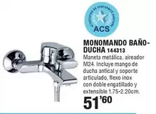 Oferta de Monomando Baño Ducha  por 51,6€ en Ferrcash