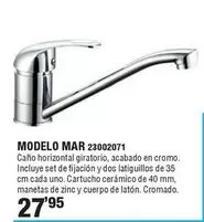 Oferta de Modelo Mar  por 27,95€ en Ferrcash